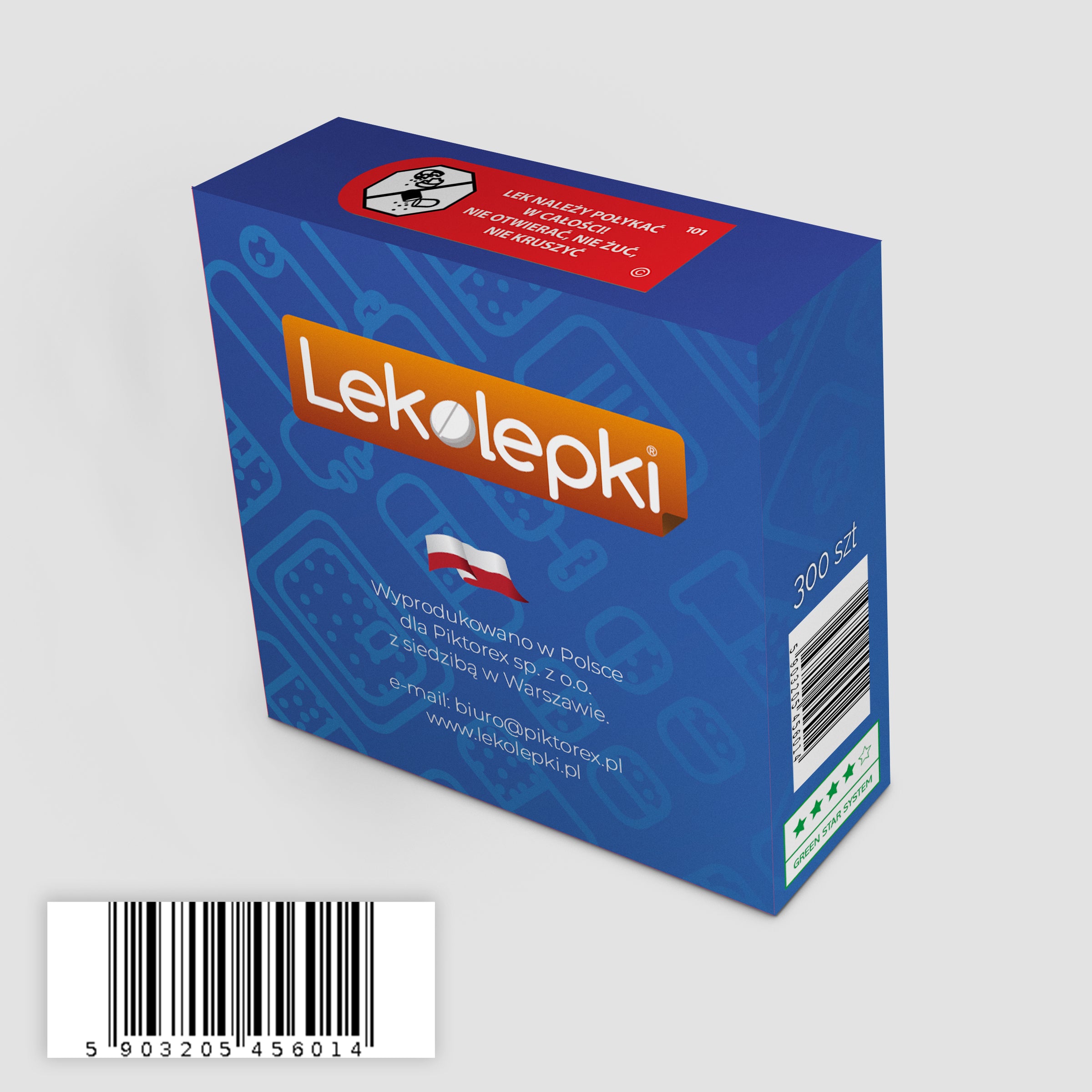 LEK NALEŻY POŁYKAĆ W CAŁOŚCI! NIE OTWIERAĆ, NIE ŻUĆ, NIE KRUSZYĆ