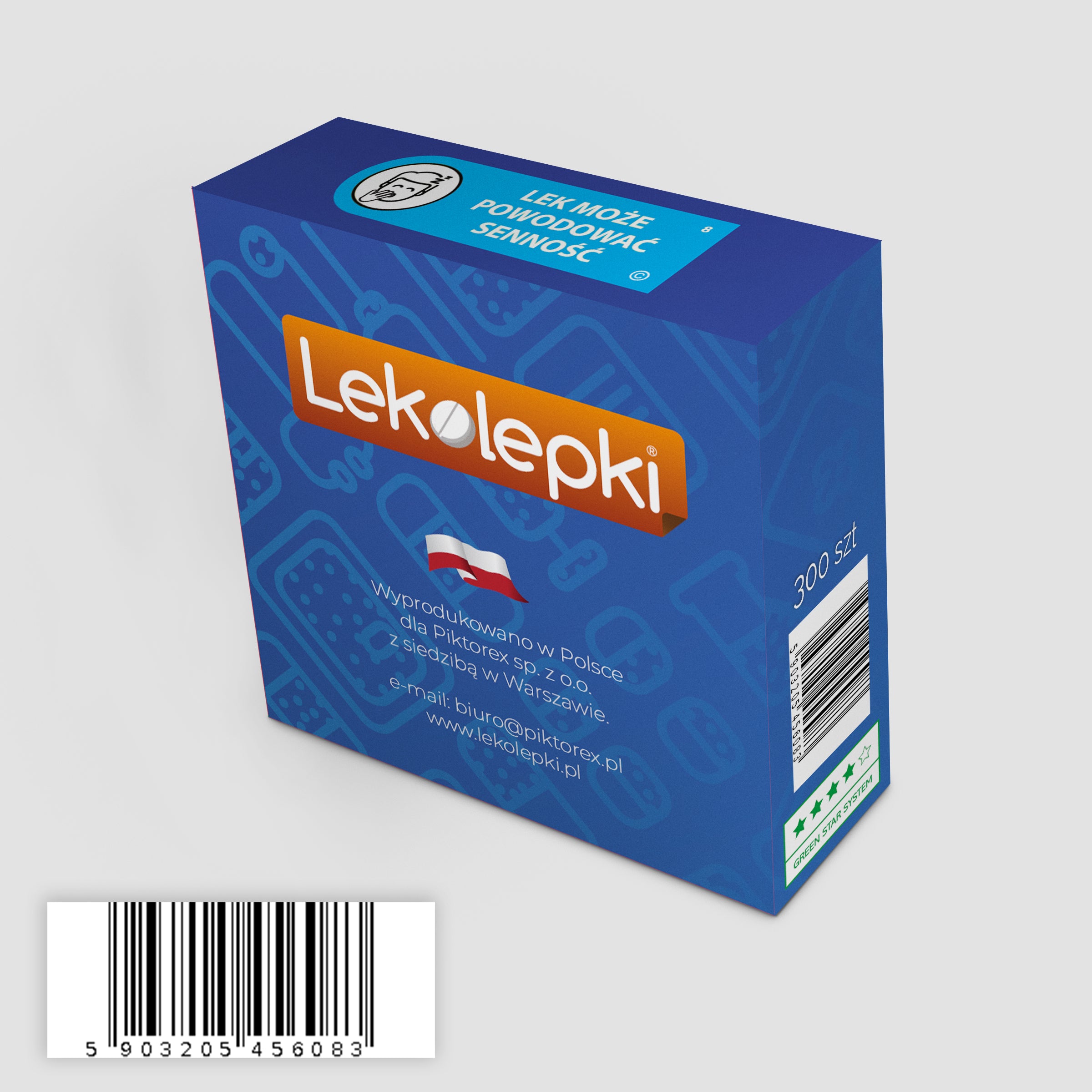 LEK MOŻE POWODOWAĆ SENNOŚĆ